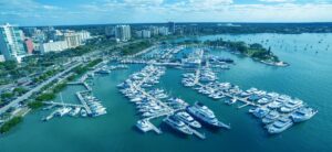 Aerial of Sarasota Florida